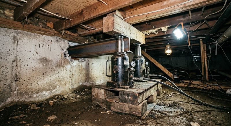 Foundation Jacking detail